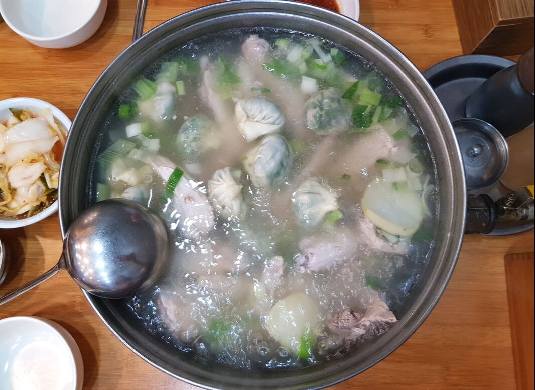 一隻雞刀切麵,韓國美食,韓食,一隻雞