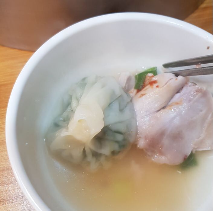 一隻雞刀切麵,韓國美食,韓食,一隻雞