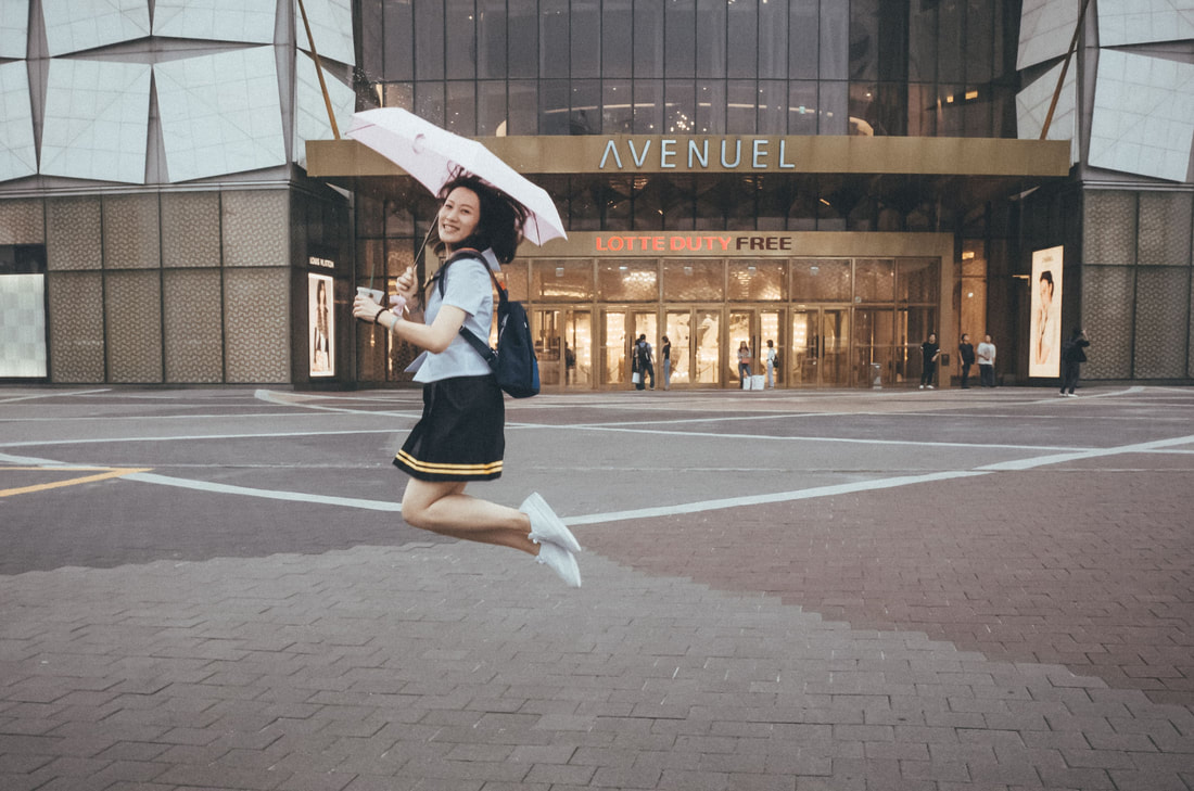 韓國高校制服外拍