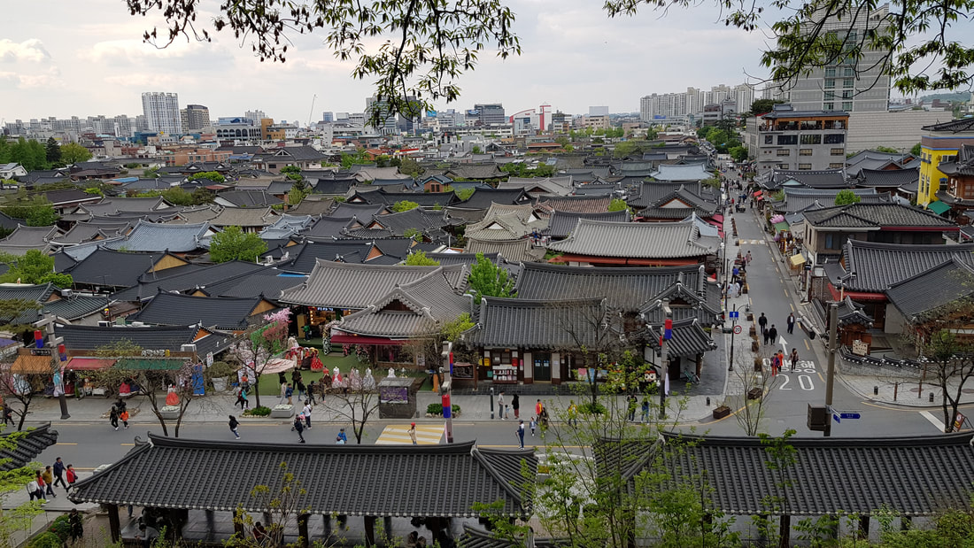 全州,全州韓屋村,梧木臺,梨木臺