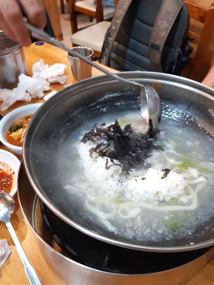 一隻雞刀切麵,韓國美食,韓食,一隻雞